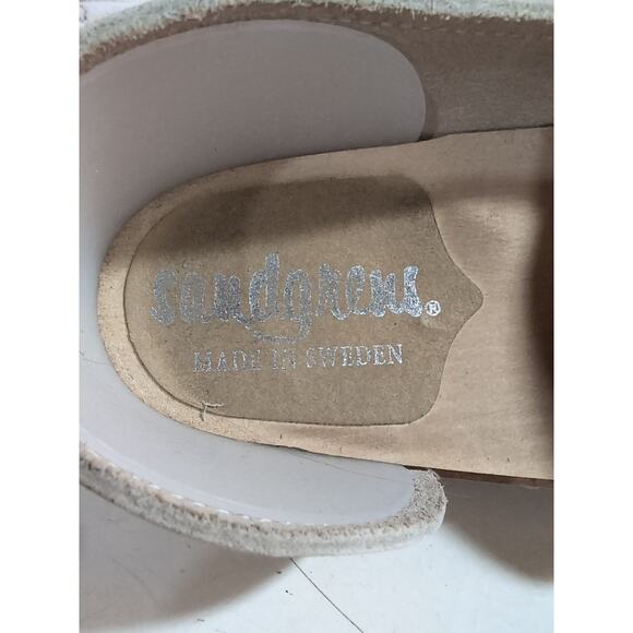 Sandgrens Brett Low Closed-Back Swedish Clogs EUR 39 Womens Size 8-8.5 Beige - Picture 14 of 14
